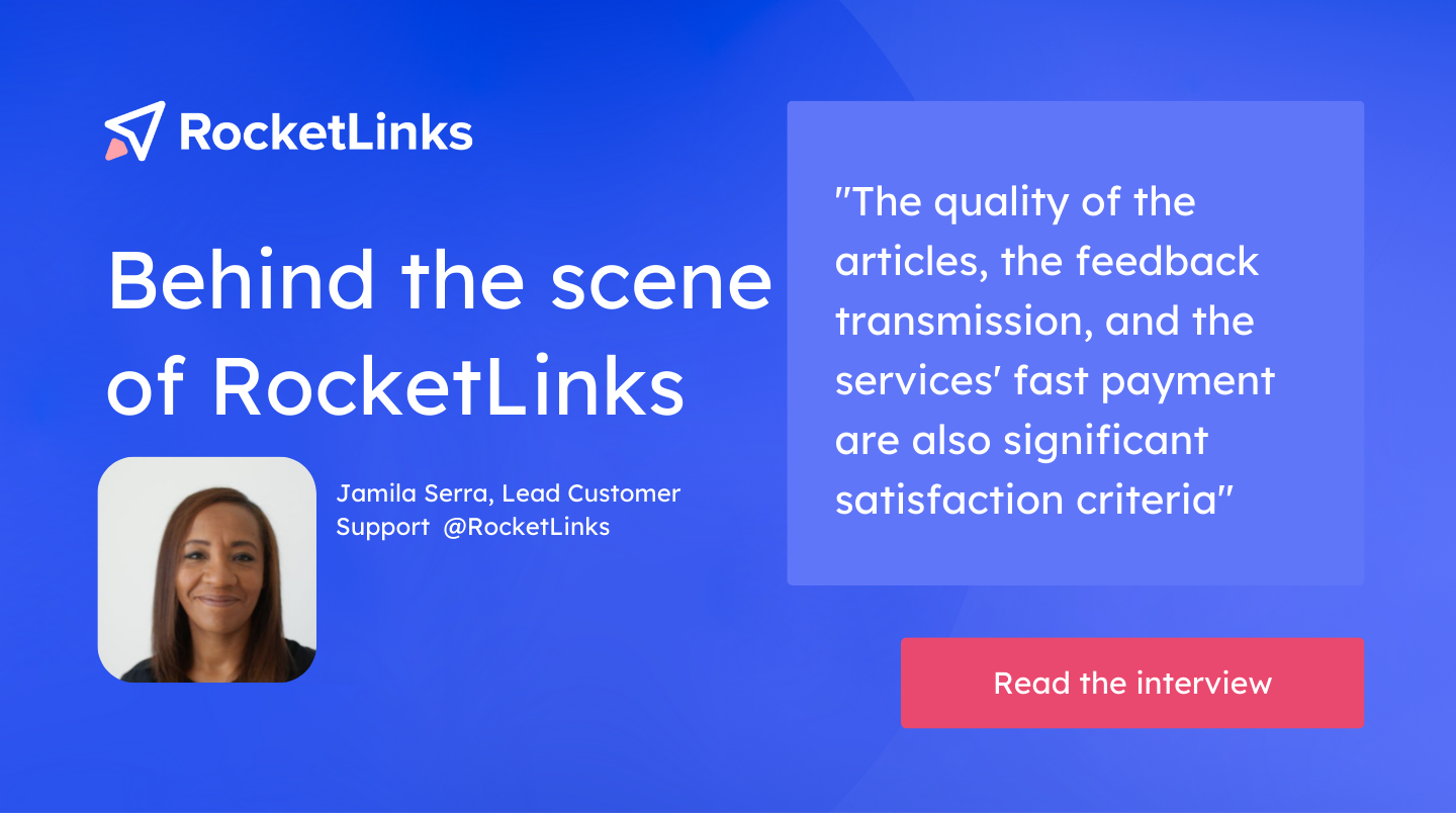 Behind the scene of the Lead Client Support job, with Jamila